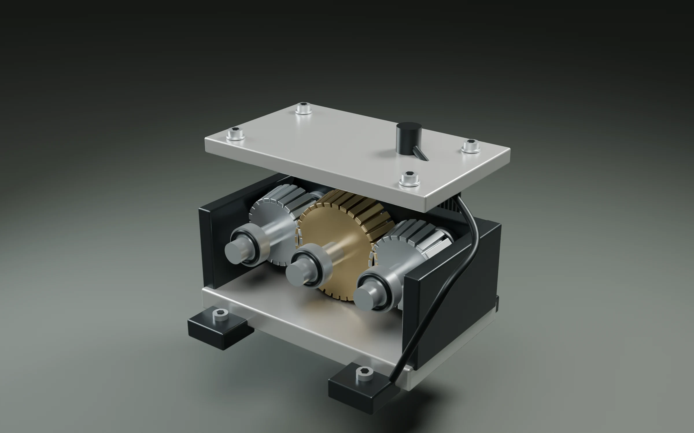 Compact reduction actuator — revised concept assembly